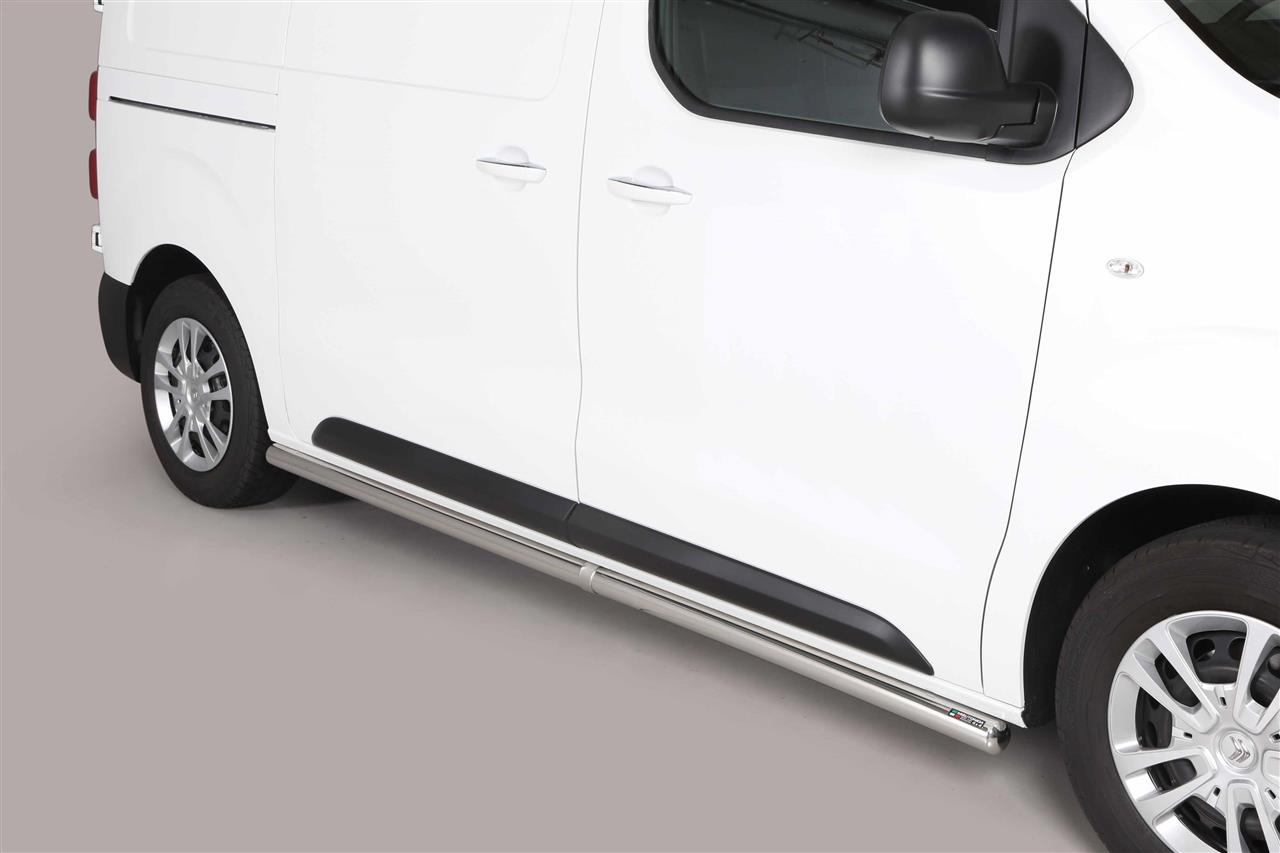 Tube Bas De Caisse Inox Ø 63 Citroën Jumpy 2016+ L2