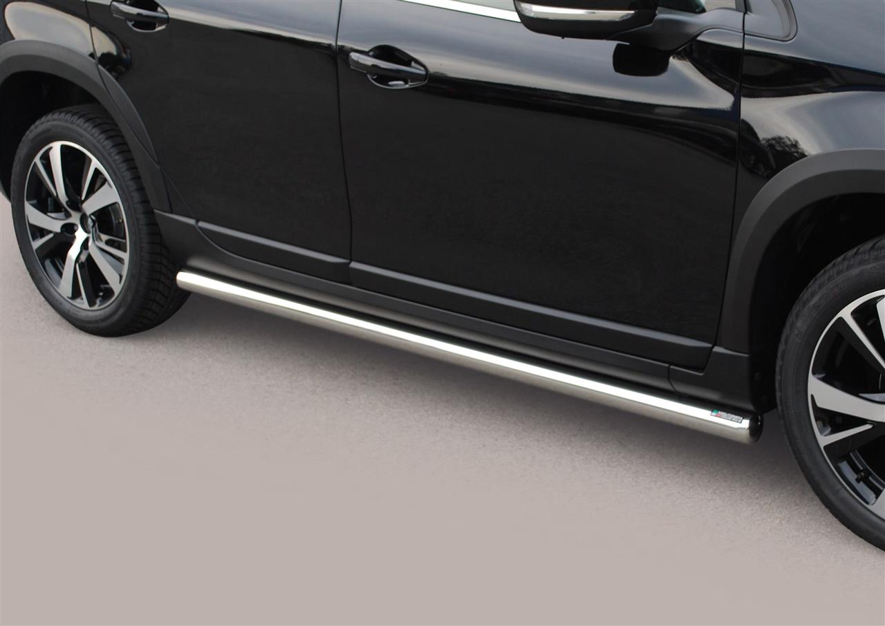 Tube Bas De Caisse Inox Ø 63 Peugeot 2008 201/2019 (Paire)
