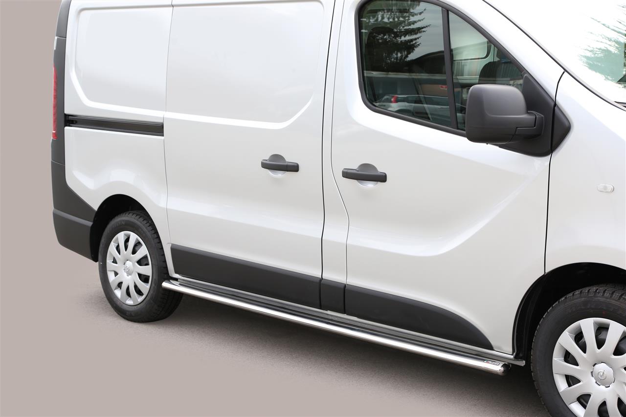 Tube Bas De Caisse Inox Ovale Opel Vivaro L1 2014+