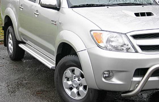 Marche Pieds Aluminium S50 Toyota Hilux 05/11 Double Cab