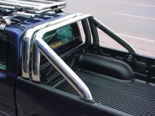 Roll Bar Inox Triple Tube Toyota Hilux/vigo 2005+