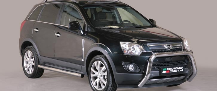 Pare Buffle Inox Ø76 Opel Antara 2011+ Ce (Super Bar)