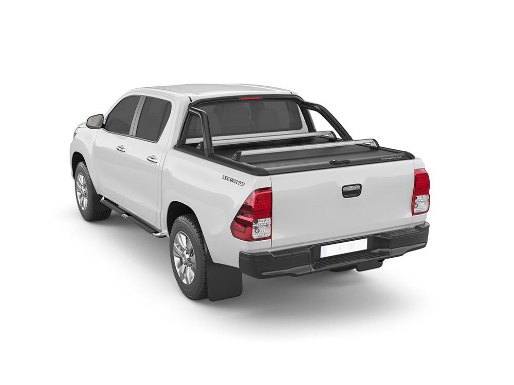 Roll Bar Noir Pour Couvre Benne Rétractable Mountain Top By Realtruck Toyota Hilux 2005/2015