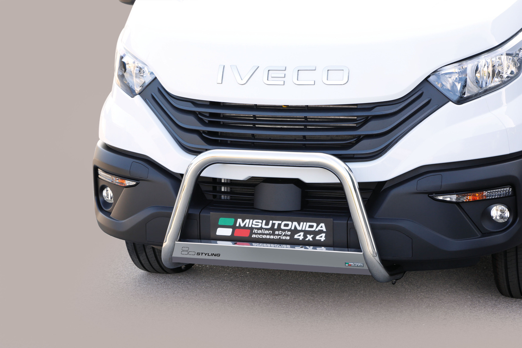 Pare Buffle Inox Ø 63 Iveco Daily Van 2024+ Ce