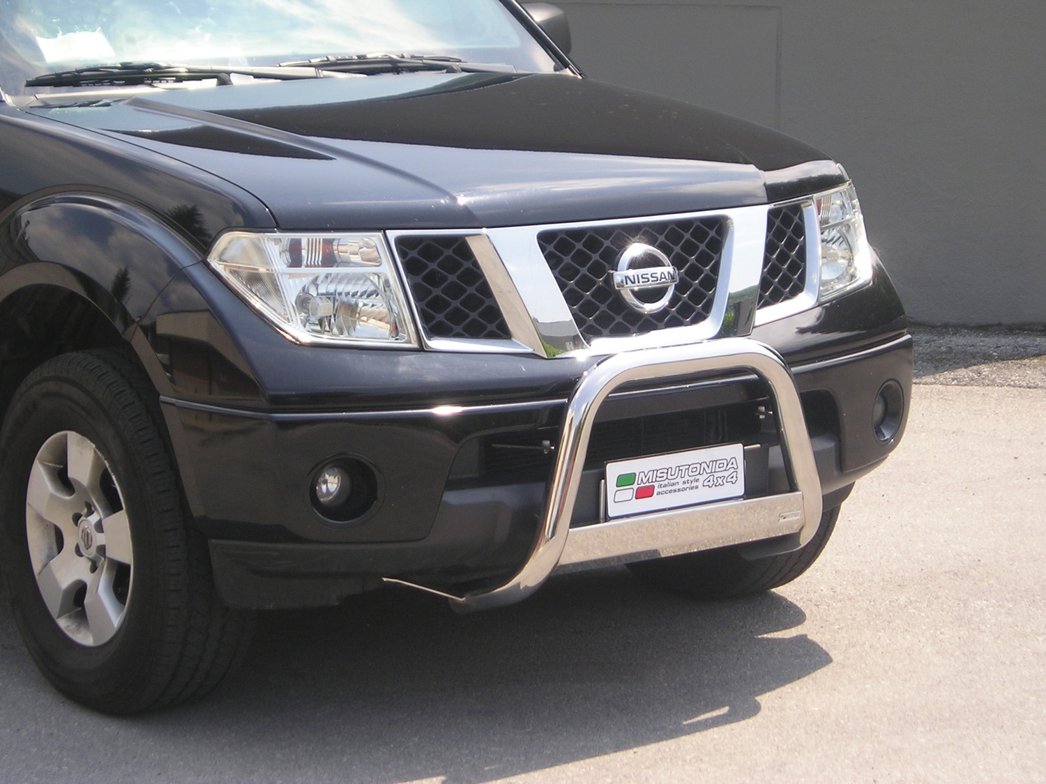Pare Buffle Inox Ø63 Nissan Navara D40 2005/04-2010 Ce