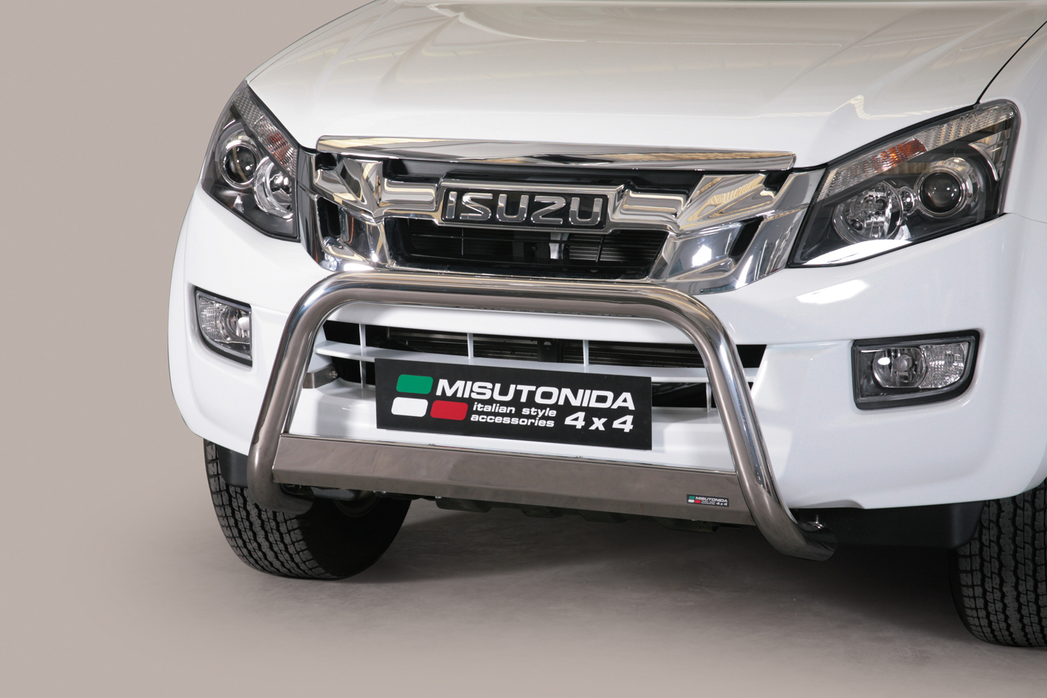 Pare Buffle Inox Ø63 Isuzu Dmax 2012/2020 Ce