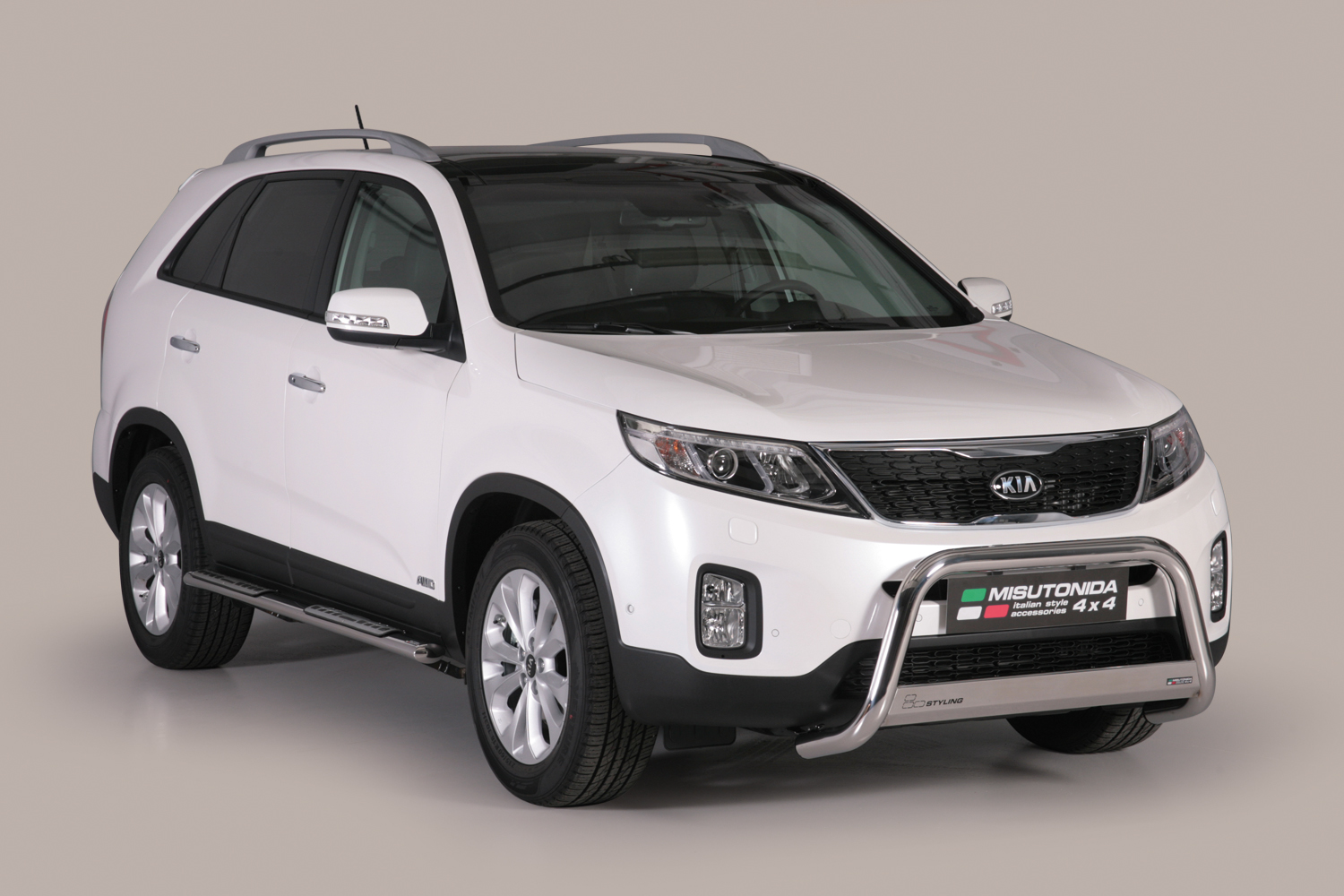 Pare Buffle Inox Ø63 Kiia Sorento 2013+ Ce