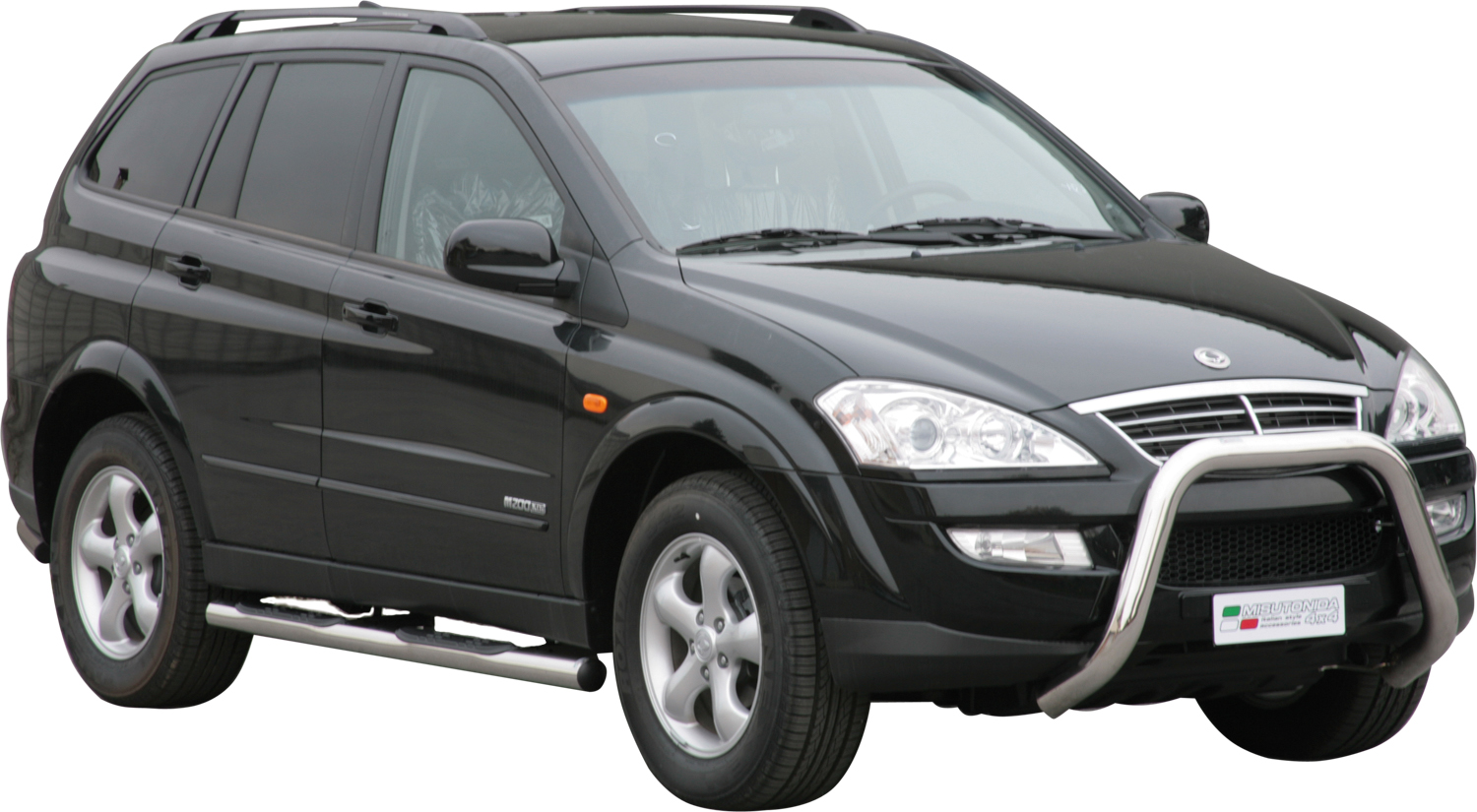 Pare Buffle Inox Ø76 Ssangyong Kyron 2007+ Ce (Super Bar)